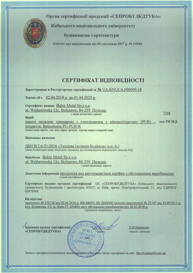 сэндвич панель PUR